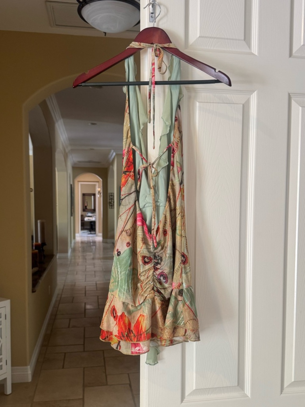 Outcast Dianna mini dress in Olivia - Picture 9 of 11